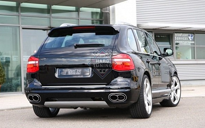 Накладки на фары и сабля Porsche Cayenne 957