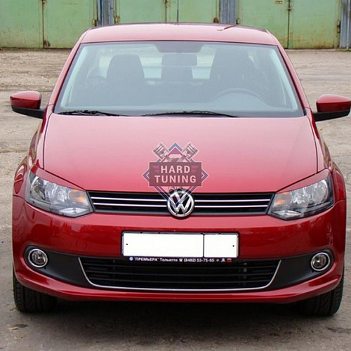 Накладки на фары на VW Polo Sedan (2010-н.в.)