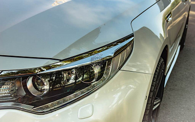 Накладки на фары GT KIA Optima АБС пластик