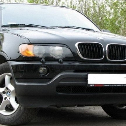 Накладки на фары KAMEI BMW X5 E53 дорестайлинг