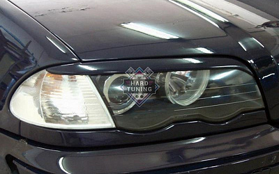 Накладки на фары BMW E46 седан дорестайл