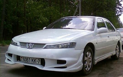 Накладки на фары Peugeot 406 рестайлинг