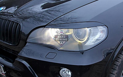 Накладки на передние фары KAMEI BMW X5 E70 2006-2013