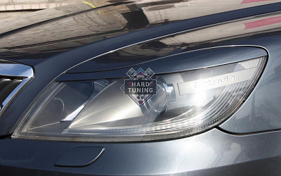 Накладки на фары Skoda Octavia II FL (2008-2013)