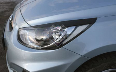 Накладки на фары Hyundai Solaris 1 (2010-2014)