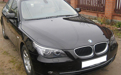 Накладки на фары BMW E60 абс