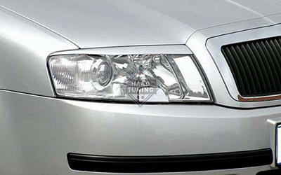Накладки на фары (ресницы) Skoda Superb