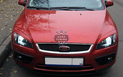 Накладки на фары широкие Ford Focus 2 2004-2008