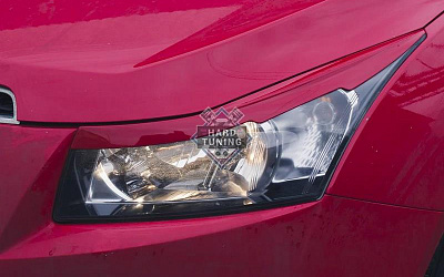 Накладки на фары Street (фигурные) Chevrolet Cruze 2008-2014
