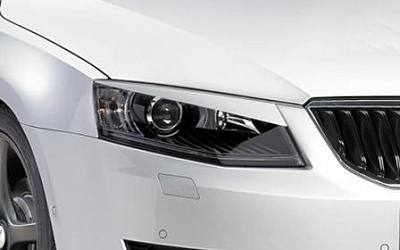 Накладки на фары Skoda Octavia III A7 (2013-2016)