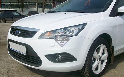 Накладки на фары узкие Ford Focus 2 2008-2011