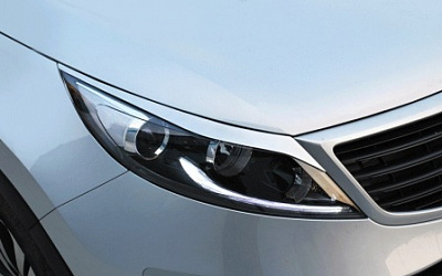Накладки на фары M&S KIA Sportage 3 SL