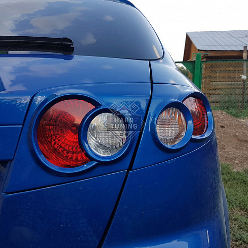 Накладки на задние фары (маска) GT Chevrolett Lacetti хетчбек