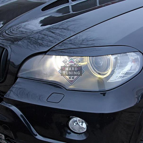 Накладки на передние фары KAMEI BMW X5 E70 2006-2013
