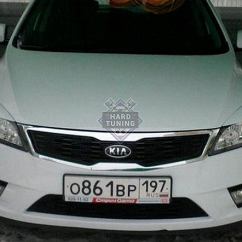 Накладки на фары без прорезей KIA Ceed/ProCeed 2010-2012