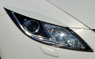 Накладки на фары (только для адаптивных фар) Mazda 6 GH 2010-2012