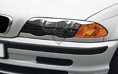 Накладки на фары BMW E46 дорест седан/туринг