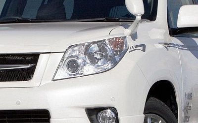 Накладки на фары JAOS Toyota Land Cruiser Prado 150