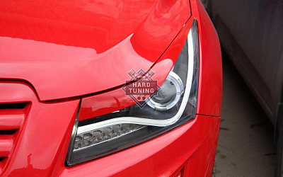 Накладки на фары Sport Chevrolet Cruze 2008-2014