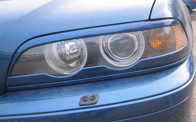 Накладки на фары нижние BMW E39