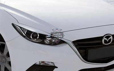 Накладки на фары (стандарт) Mazda 6 GJ 2012-2018