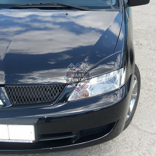 Накладки на фары широкие Mitsubishi Lancer 9 (2003-2009)
