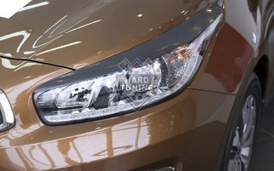 Накладки на фары KIA Ceed 2 хетчбэк 2015-н.в.
