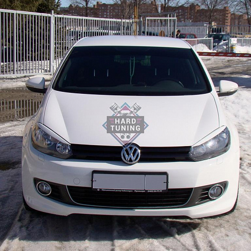 Накладки на фары VW Golf 6 (2008-2012)