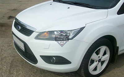 Накладки на фары широкие V1 Ford Focus 2 2008-2011