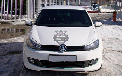 Накладки на фары VW Golf 6 (2008-2012)