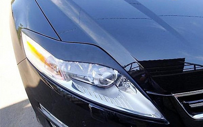 Накладки на фары Ford Mondeo 4 ABS пластик